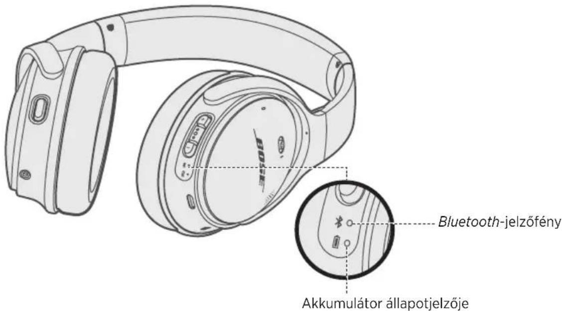 BOSE QuietComfort 35 II - Az akkumulátor toltött ségi szintjének meghallgatása - 1