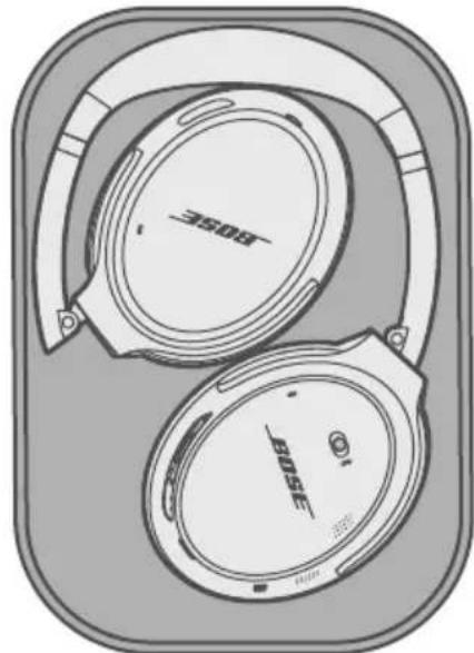 BOSE QuietComfort 35 II - Förvara hölurarna - 4