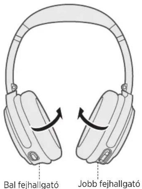BOSE QuietComfort 35 II - A fejhallgató tárolása - 1