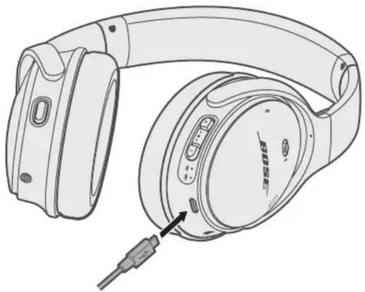 BOSE QuietComfort 35 II - Charge the headphones - 1