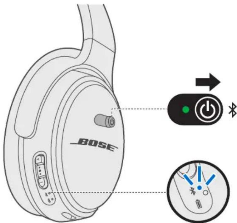 BOSE QuietComfort 35 II - Verbinden via het Bluetooth-menu op je mobiele apparaat - 1