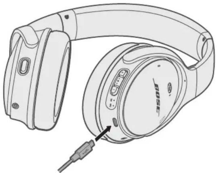 BOSE QuietComfort 35 II - 为耳机充电 - 1