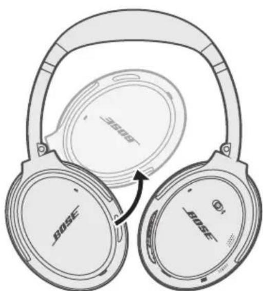 BOSE QuietComfort 35 II - 耳機的存放 - 3