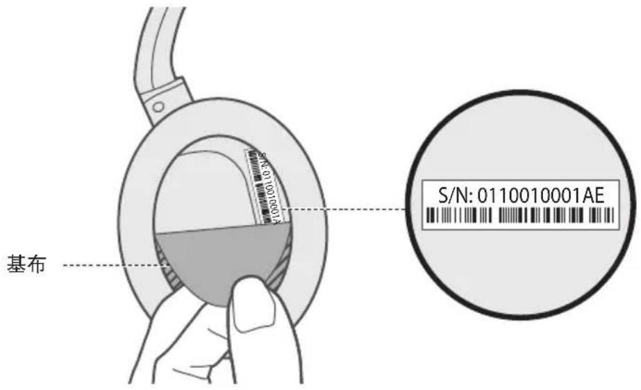 BOSE QuietComfort 35 II - 序列号位置 - 1