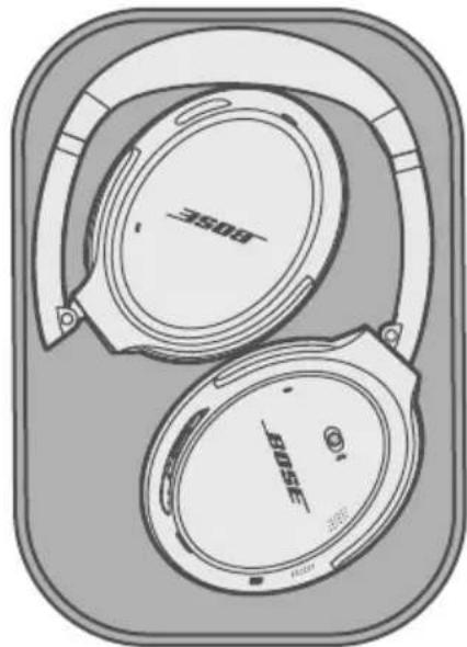 BOSE QuietComfort 35 II - Przechowywanie stuchawek - 4
