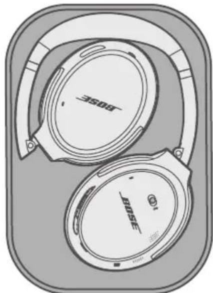 BOSE QuietComfort 35 II - 耳機的存放 - 4