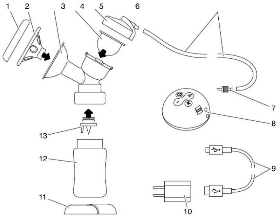 OLYMPIA BS 300 - Operating Elements (Overview) - 2