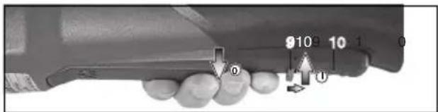 METABO W 12125 Quick - Maskiner med paddelbrytare: (med dödmansfunktion): - 1