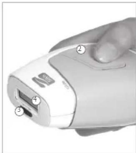 SILKN Glide Unisex 200K - Silk'n Glide er et lysbasert apparat for langvarig harfjerning beregnet for hjemmebruk. - 1