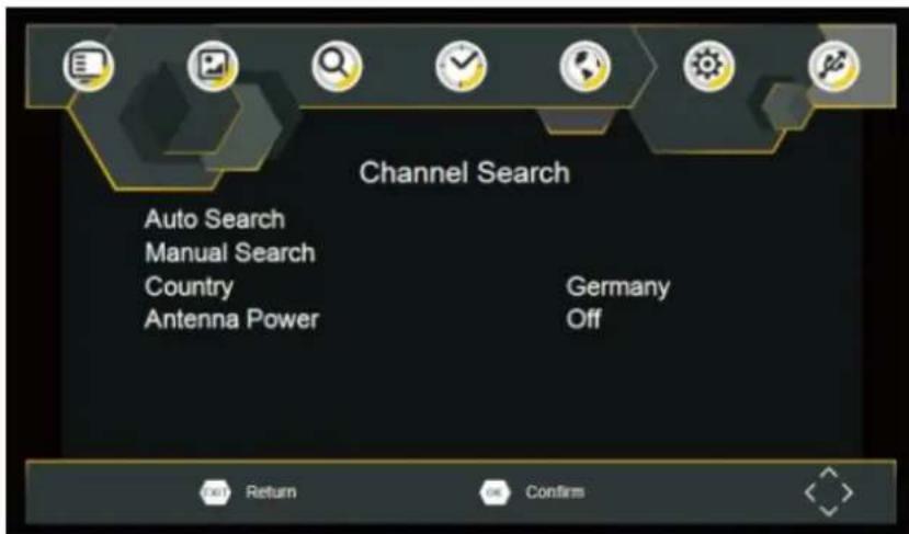 LENCO DVP1273 - ChannelSearch - 1