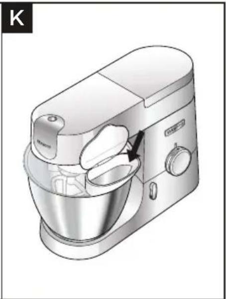 KENWOOD Chef KVC3170S - Кондырғы шығыстары - 2