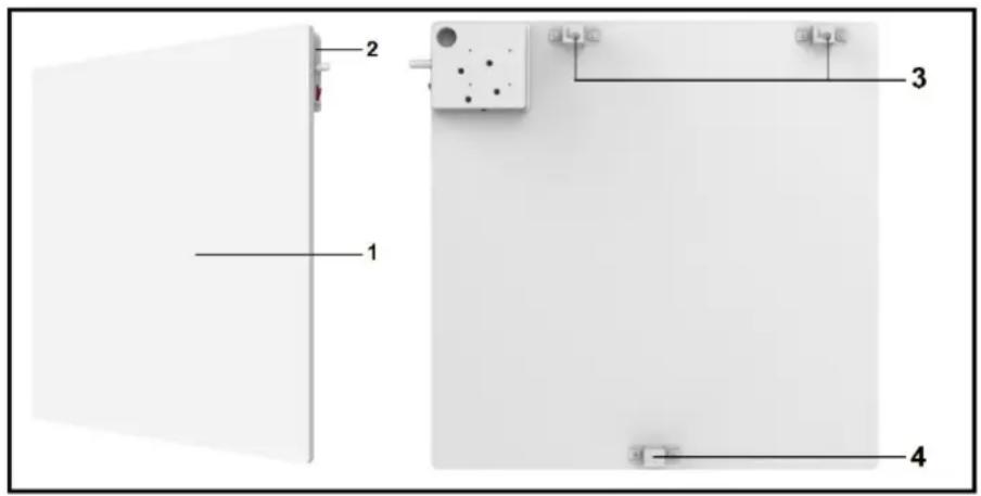 Eurom Econvect WiFi - Opis, zloženie a montáž - 1