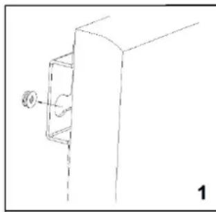 Eurom Econvect WiFi - Montaj pe perete: - 1