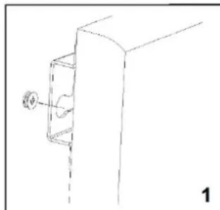 Eurom Econvect WiFi - Montáž na stenu: - 1