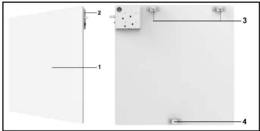 Eurom Econvect WiFi - Beschrijving, samenstelling en installmentie - 1