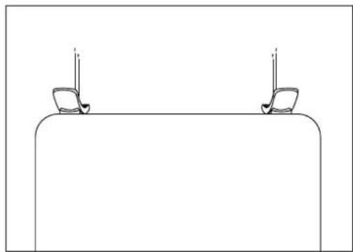 Eurom Convect 2000E - Do not use the heater before you have installed it according to the following instructions! - 2
