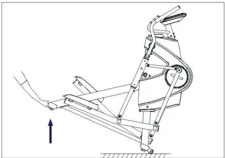 DKN XC170i - Moving the Motion Trainer safely - 1