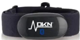 DKN XC170i - WARNING: FOR HR TRAINING THE USE OF AN OPTIONAL BLUETOOTH CHEST-BELT TRANSMITTER IS COMPULSORY. REF 20409 DKN DUAL MODE CHESTBELT - 1