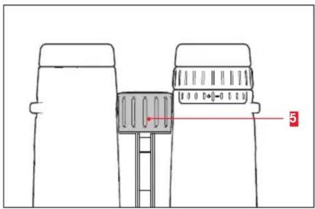 LEICA Trinovid 8x32 HD - RéGLAGE DE L'ÉCARTEMENT DES YEUX - 1