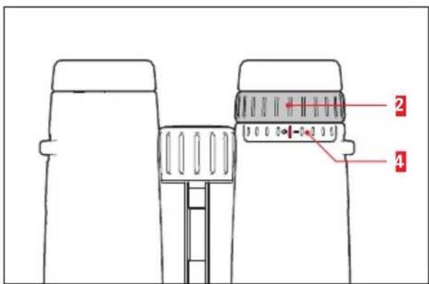 LEICA Trinovid 8x32 HD - ADJUSTMENT OF THE FOCUS/ DIOPTER ADJUSTMENT - 1