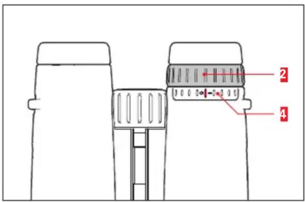 LEICA Trinovid 8x32 HD - AJUSTE DE LA DISTANCIA DE LOS OJOS - 2