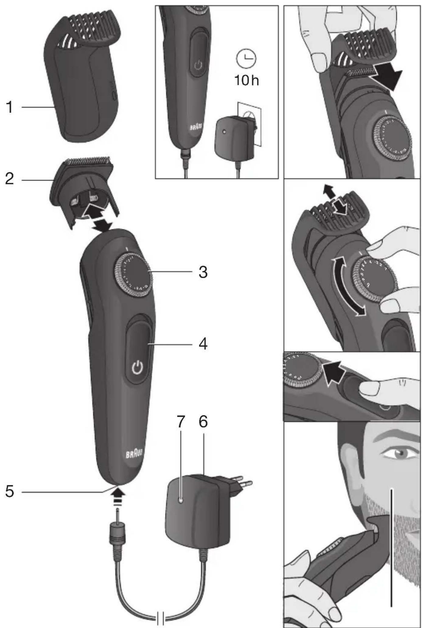 BRAUN BT3022 - 1