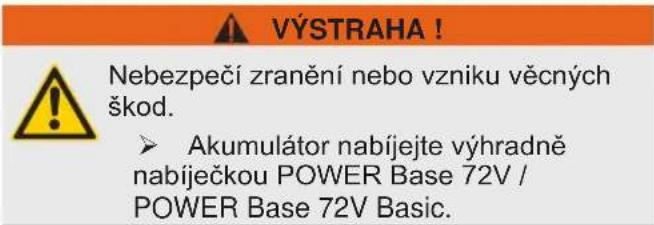 Wolf Garten 72V LiION Power 24B - Nabijeni akumulátoru - 1