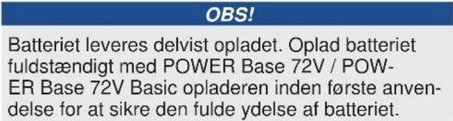 Wolf Garten 72V LiION Power 24B - Opladning af batteri - 2