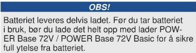 Wolf Garten 72V LiION Power 24B - Lade batteriet - 2