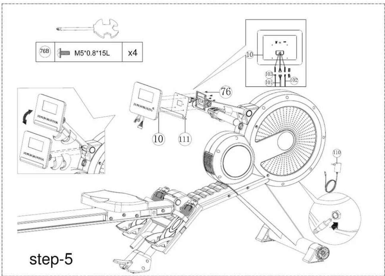 Toorx RWX700 - Étape 5 - 1