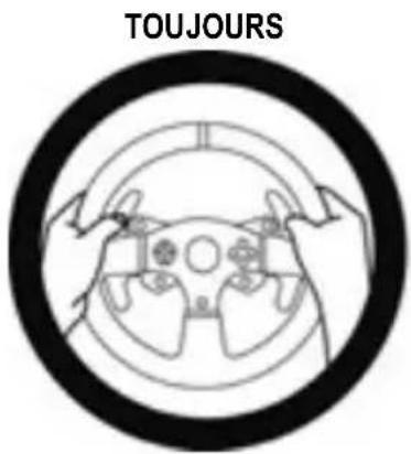 THRUSTMASTER T150 Ferrari Edition - Avertissement - Blessures dues au retour de force et aux mouvements répétitifs (suite) - 3