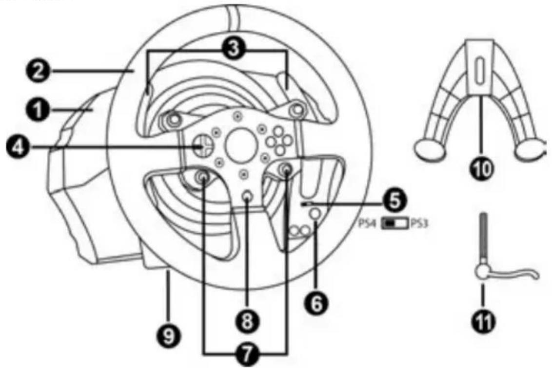 THRUSTMASTER T150 Ferrari Edition - 技术特性 - 1
