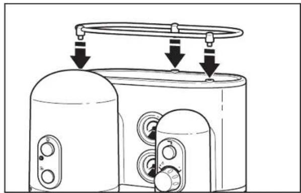 KITCHENAID Artisan 5KES2103EOB - Montaž barierki chroniacej filizanki - 1
