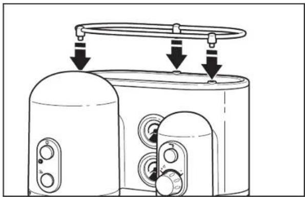 KITCHENAID Artisan 5KES2103EOB - Montar a calha para chavenas - 1