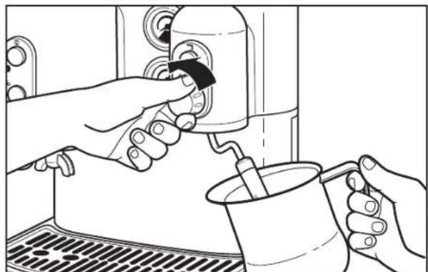 KITCHENAID Artisan 5KES2103EOB - Skumma och anga mjolk - 2