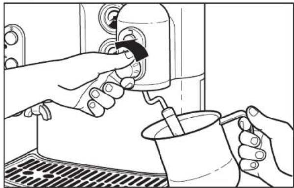 KITCHENAID Artisan 5KES2103EOB - Produzir espuma de leite e aquecer leite a vapor - 2