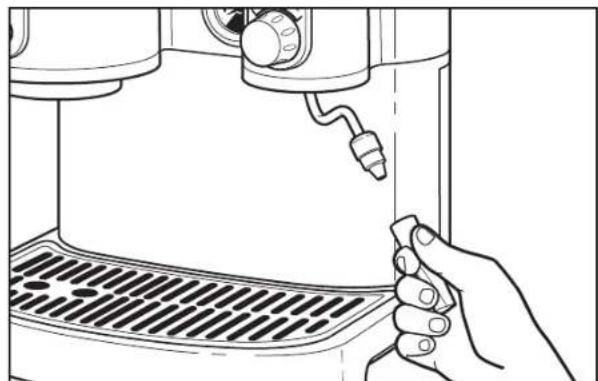 KITCHENAID Artisan 5KES2103EOB - Kaθαρισμός στο ωληνάκαι στο στόμιο napaywγής αφρού - 1