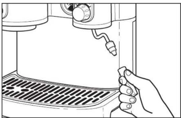 KITCHENAID Artisan 5KES2103EOB - Rengöring av skumningsarm och munstystcke - 1