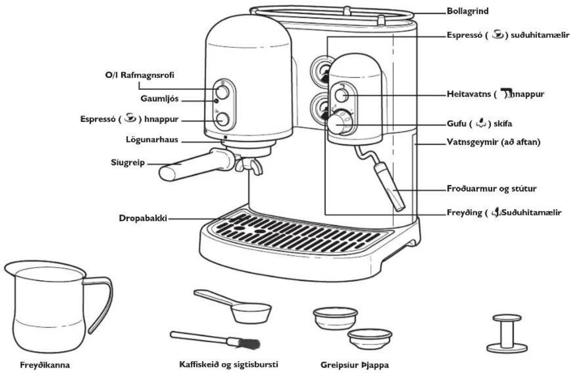 KITCHENAID Artisan 5KES2103EOB - Hlutar Especialo-velar - 1
