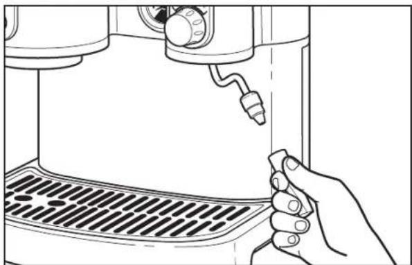 KITCHENAID Artisan 5KES2103EOB - Limpar o BRAO e bocal para espuma - 1