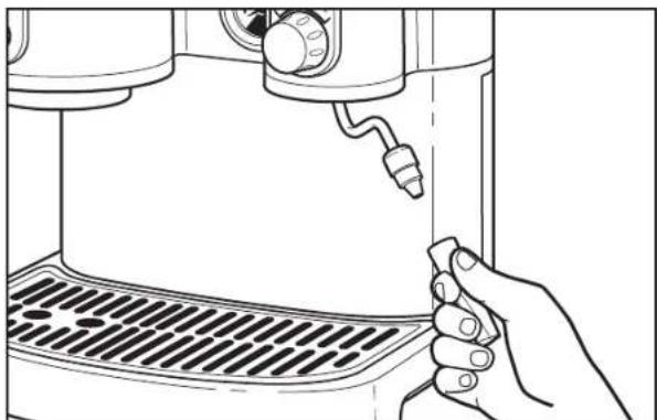 KITCHENAID Artisan 5KES2103EOB - Pulizia dello stilo erogatore e del beccuccio - 1