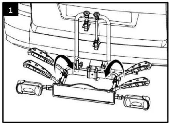Cordo Carry Advanced - DEMONTAGE DU PORTE-VÉLO - 1
