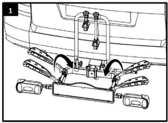 Cordo Carry Advanced - DISMANTLING THE BICYCLE CARRIER - 1
