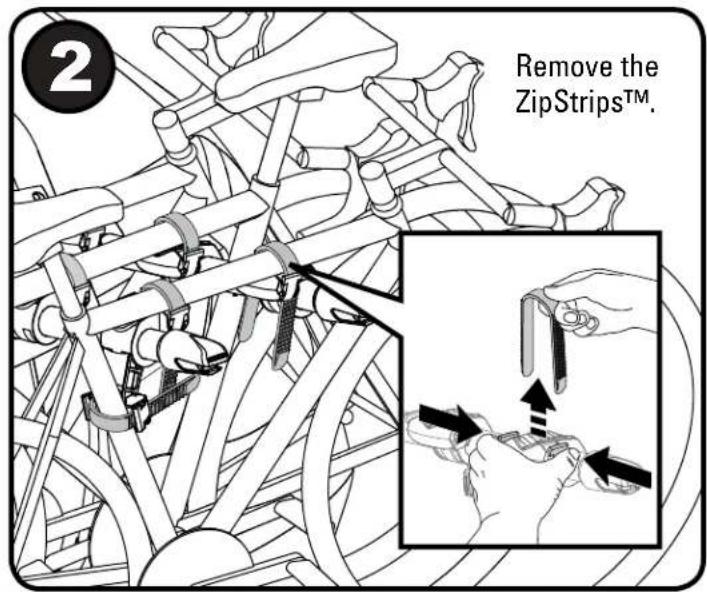 Yakima HalfBack 3 - UNLOADING • DÉCHARGEMENT • DESCARGA - 2