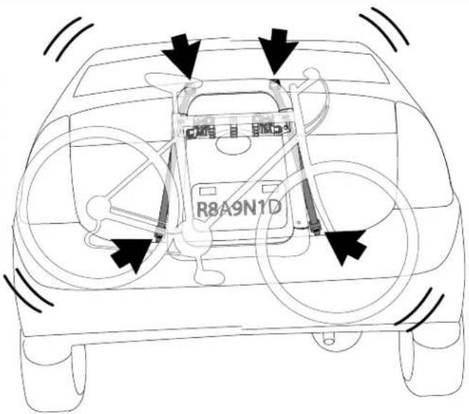 Yakima HalfBack 3 - STRAP TENSION - 2