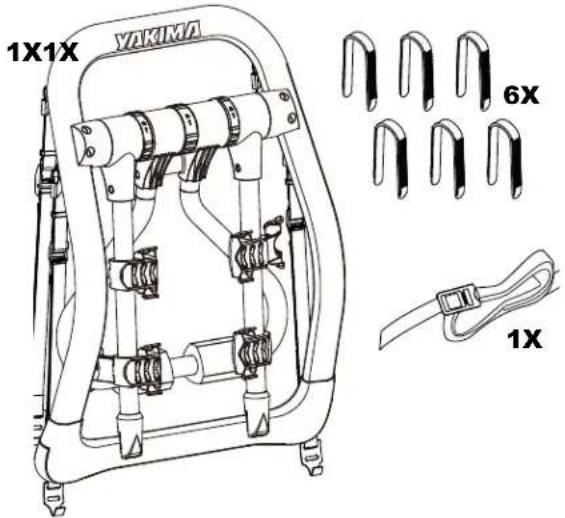 Yakima HalfBack 3 - CONTENTS • CONTENU • CONTENIDO - 1