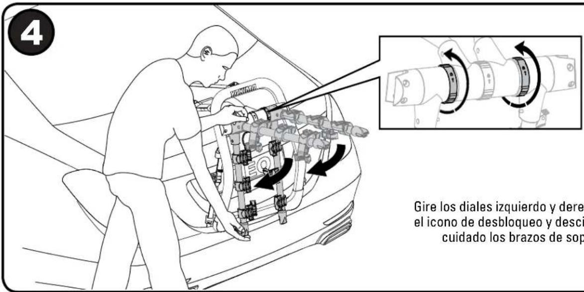 Yakima HalfBack 3 - UNLOADING • DÉCHARGEMENT • DESCARGA - 4