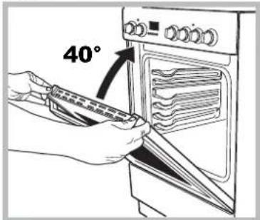 INDESIT I6VMC6A(W)GR - Aus- und Einbau der Ofentür: - 2