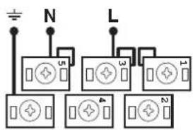 INDESIT I6VMC6A(W)GR - Collegamento elettrico Inserimento del cavo di alimentazione elettrica - 2