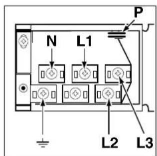 INDESIT I6VMC6A(W)GR - Инсталиране на захранващия кабел - 3